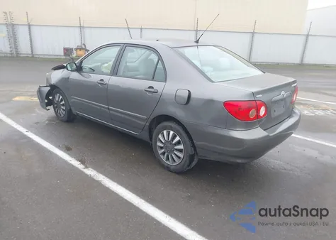 2008 Toyota Corolla Le из США, поврежденный, VIN 2T1BR30E58C939111